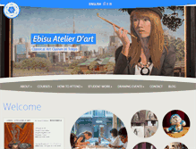 Tablet Screenshot of ebisart.com